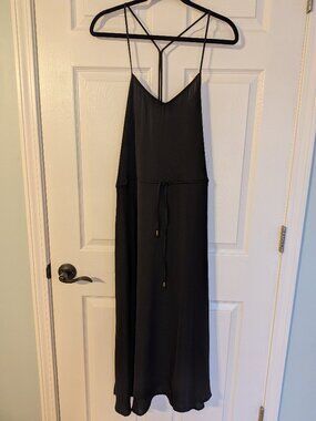 Banana Republic T-Back Black Maxi Dress - Size 12
